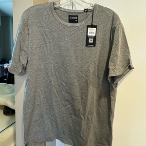Cuts large gray tshirt